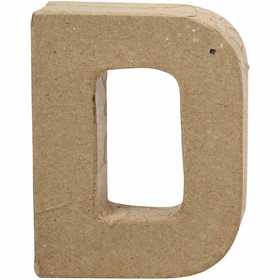 Letter, D, H: 10 cm, W: 7,7 cm, thickness 1,7 cm, 1 pc [HOB-26642]