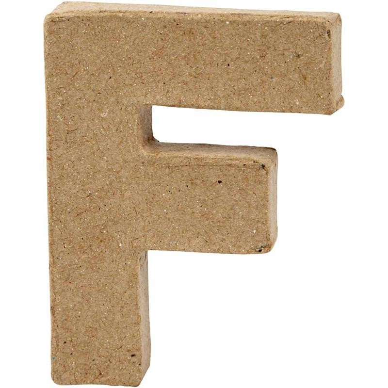 Letter, F, H: 10 cm, W: 7,6 cm, thickness 1,7 cm, 1 pc [HOB-26644]