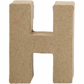 Letter, H, H: 10 cm, W: 7,6 cm, thickness 1,7 cm, 1 pc [HOB-26646]