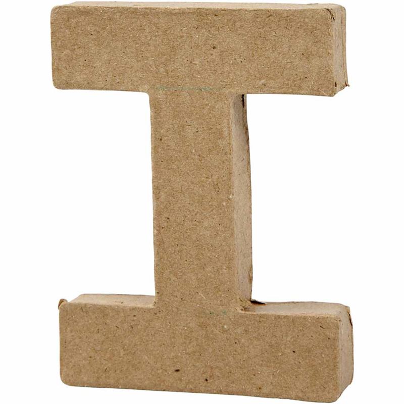 Letter, I, H: 10 cm, W: 7,5 cm, thickness 1,7 cm, 1 pc [HOB-26647]