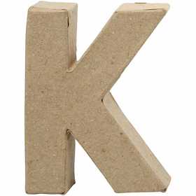 Letter, K, H: 10 cm, W: 7,7 cm, thickness 1,7 cm, 1 pc [HOB-26649]