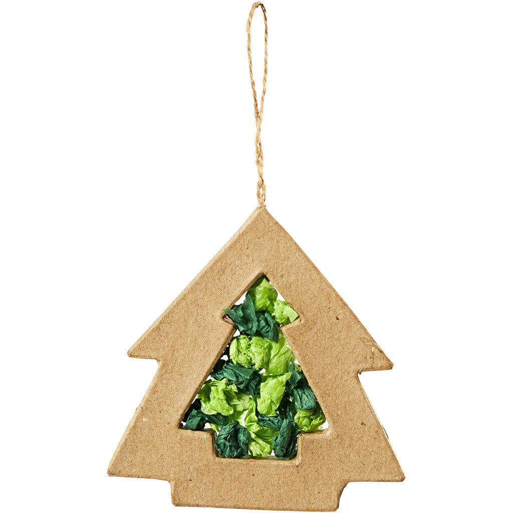 Christmas Ornaments, H: 9+12 cm, 24 pc/ 1 pack [HOB-26802]