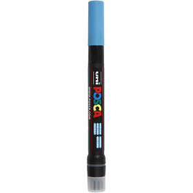 Posca Marker, no. PCF350, line 1-10 mm, brush, light blue, 1 pc [HOB-271057]