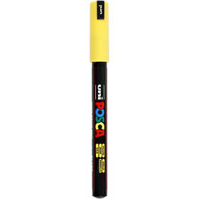 Posca Marker, no. PC-1MR, line 0,7 mm, extra-fine, yellow, 1 pc [HOB-272044]