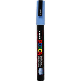 Posca Marker, no. PC-3M, line 0,9-1,3 mm, fine, sky blue, 1 pc [HOB-274031]