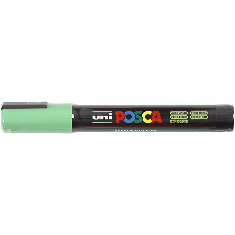 Posca Marker, no. PC-5M, line 2,5 mm, medium, light green, 1 pc [HOB-276033]