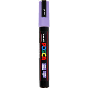 Posca Marker, no. PC-5M, line 2,5 mm, medium, lilac, 1 pc [HOB-276058]