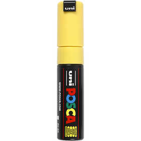 Posca Marker, no. PC-8K, line 8 mm, broad, yellow, 1 pc [HOB-278044]