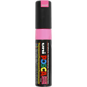 Posca Marker, no. PC-8K, line 8 mm, broad, fluo pink, 1 pc [HOB-278756]
