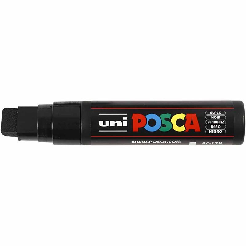Posca Marker, no. PC-17K, line 15 mm, extra broad, black, 1 pc [HOB-279046]