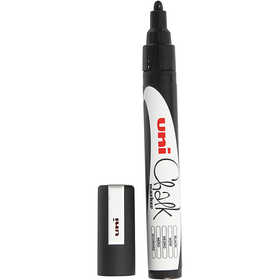 Chalk Pen, line 1,8-2,5, black, 1 pc [HOB-279905]