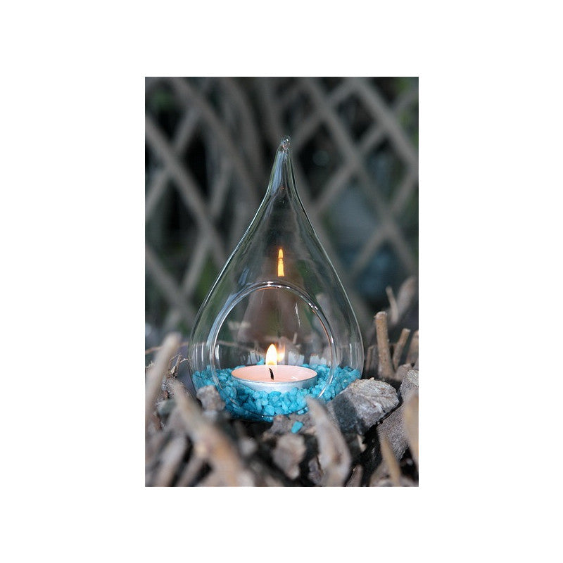 Glass Ball for Tealight Ø6cm x 8cm (12 pcs) [IFS-28049]