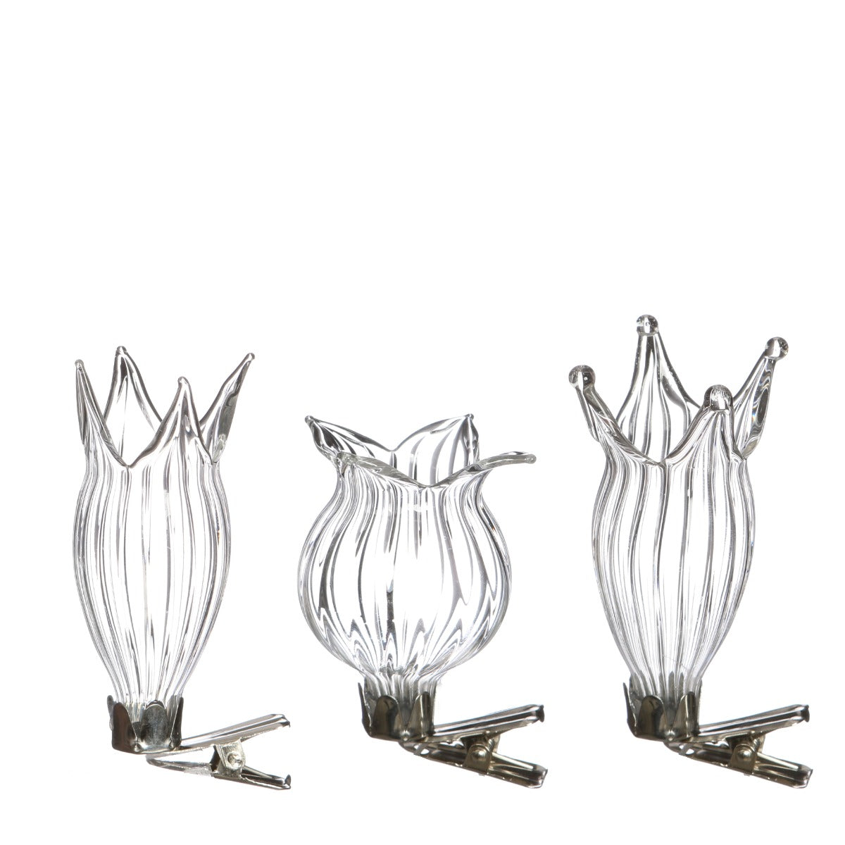 Vases on clip Ø4cm assorted of 3 vases (1 pcs.) [IFS-28092]