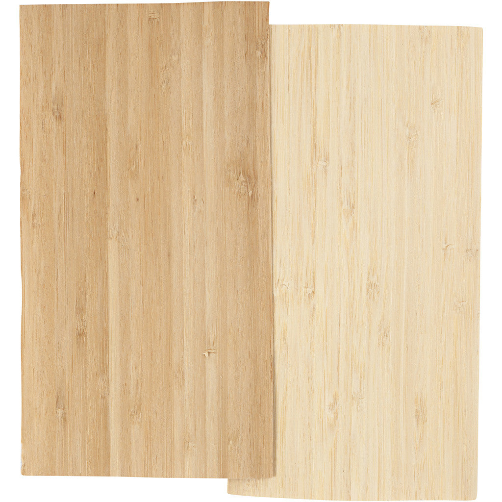 Bamboo Veneer, sheet 12x22 cm, thickness 0,75 mm, 2 sheet/ 1 pack [HOB-282901]