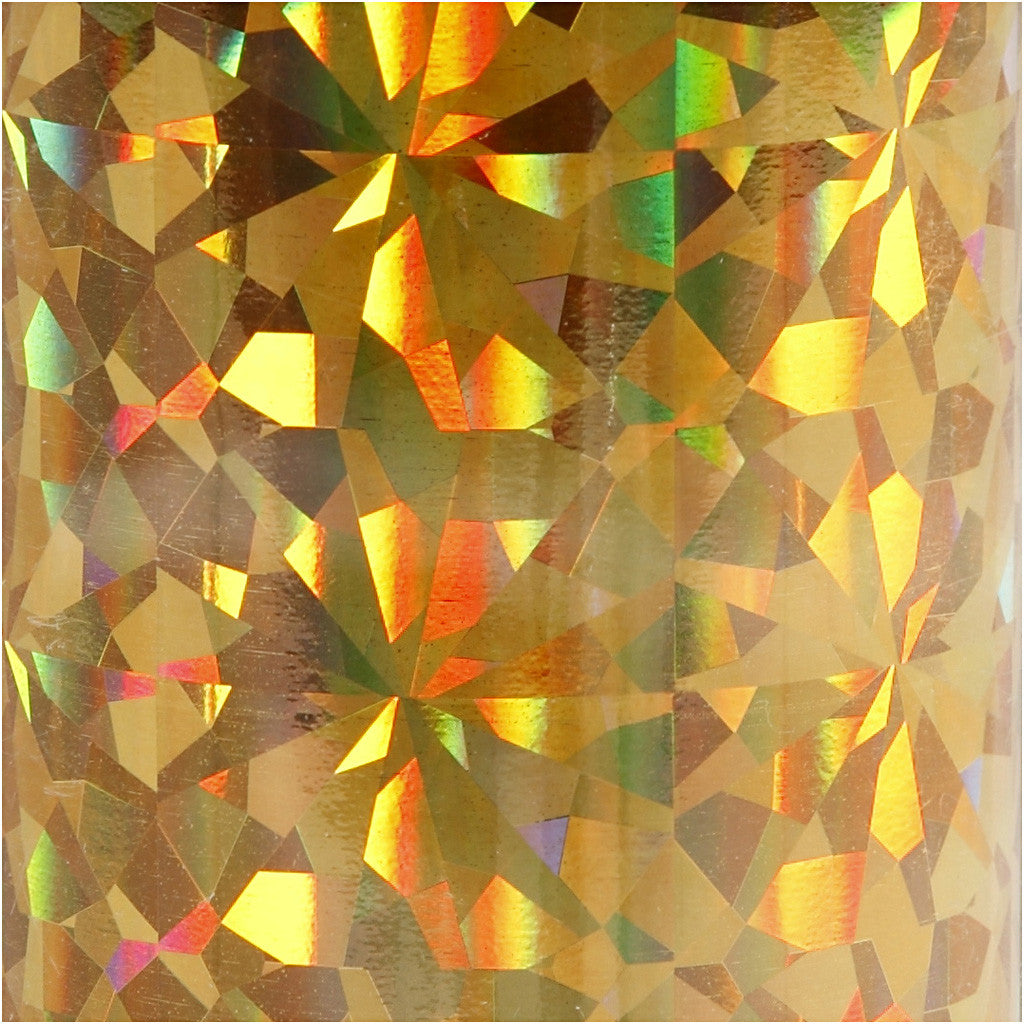 Deco Foil, W: 15,5 cm, thickness 0,02 mm, gold, 50 cm/ 1 roll [HOB-283568]