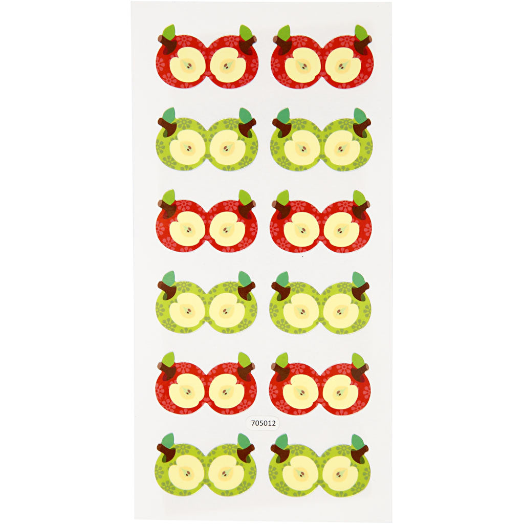 Index Stickers, sheet 7,5x15 cm, 10 pack/ 1 pack [HOB-28933]