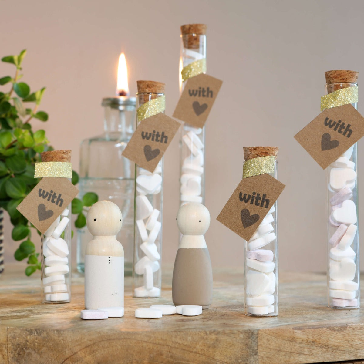 Glass tube Ø2cm and 19cm high (12 pcs.) [IFS-29108]