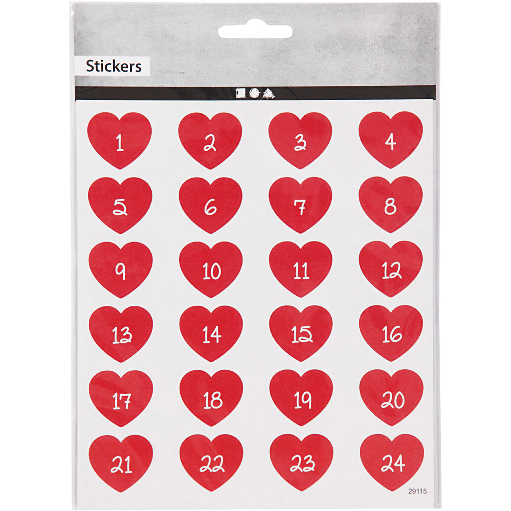 Stickers, sheet 15x16,5 cm, 1 sheet [HOB-291151]
