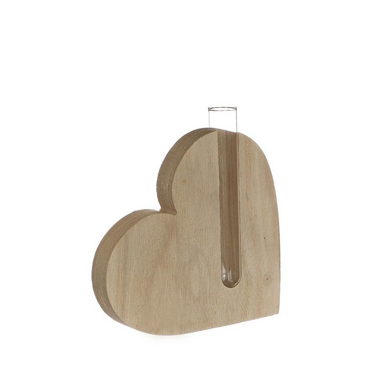 Wood heart with tube 14x 2.8 h.13 (6 pcs) [IFS-29642]