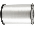 Curling Ribbon, W: 10 mm, glossy, silver, 250 m/ 1 roll [HOB-20210]