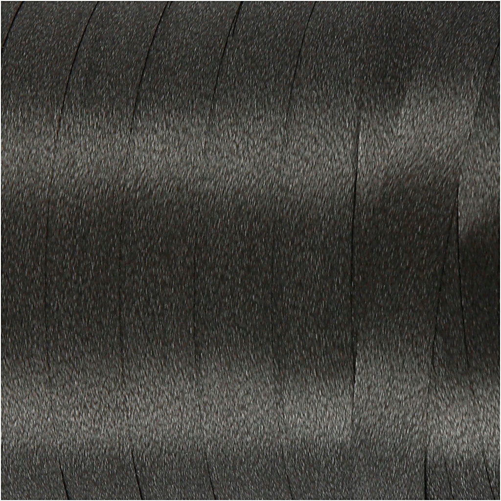 Curling Ribbon, W: 10 mm, glossy, black, 250 m/ 1 roll [HOB-20213]