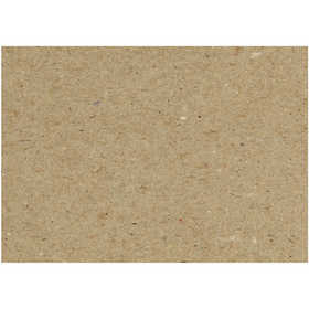 Recycled Cardboard, sheet 46x32 cm, 225 g, grey brown, 125 sheet/ 1 pack [HOB-20512]