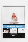 Transfer Sheet, sheet 21,5x28 cm, for light textiles, transparent, 5 sheet/ 1 pack [HOB-207090]