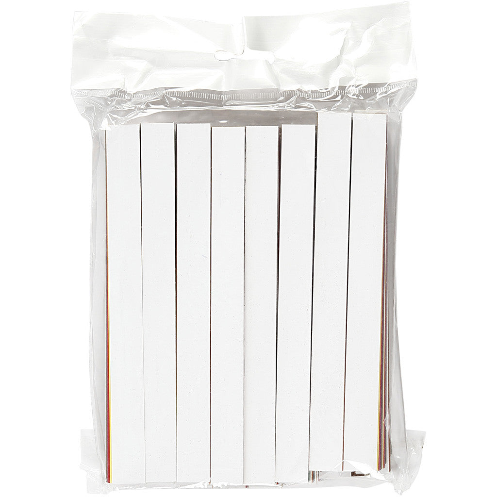 Paper Chains, L: 16 cm, W: 15 mm, assorted colours, 2400 pc/ 1 pack [HOB-20785]