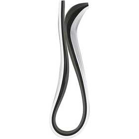 Quilling Paper Strips, L: 78 cm, W: 5 mm, 120 g, black, grey, white, 100 pc/ 1 pack [HOB-20797]