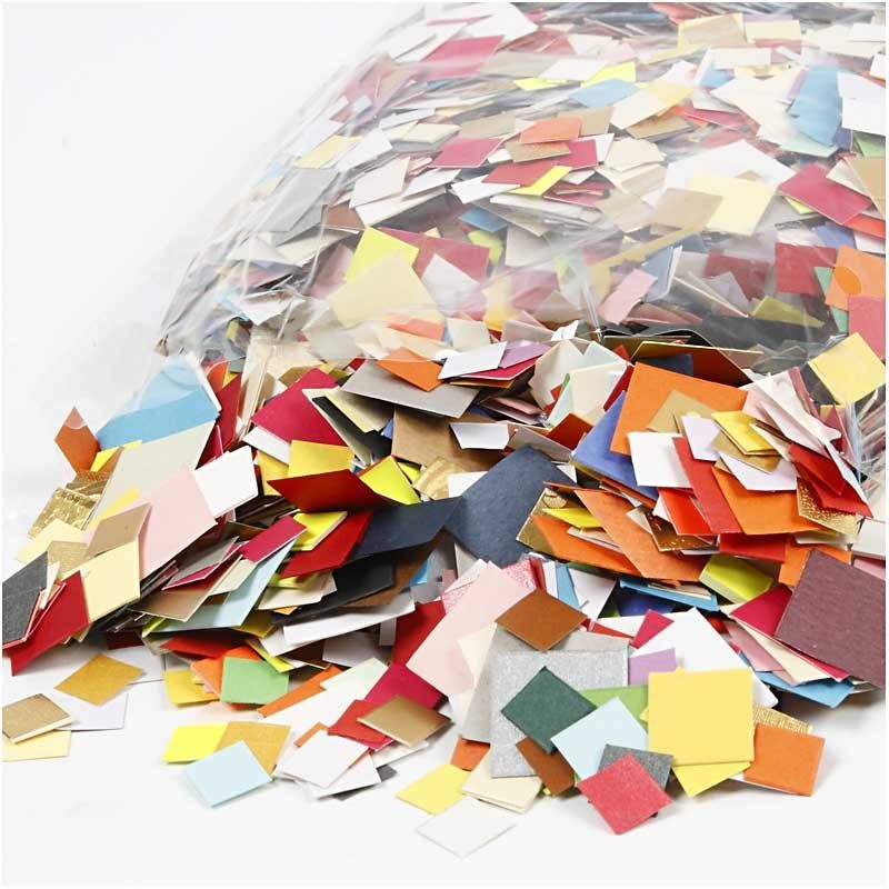 Card Mosaics, square, size 10+15+20 mm, 180 g/ 1 pack [HOB-21012]