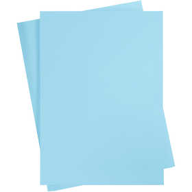 Card, A2, sheet 420x594 mm, 180 g, light blue, 100 sheet/ 1 pack [HOB-213056]