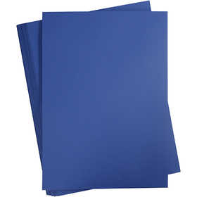 Card, A2, sheet 420x594 mm, 180 g, dark blue, 100 sheet/ 1 pack [HOB-213066]