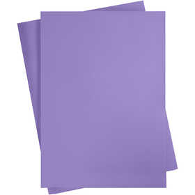 Card, A2, sheet 420x594 mm, 180 g, purple, 10 sheet/ 1 pack [HOB-21517]