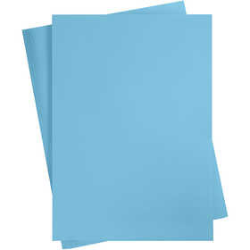 Card, A2, sheet 420x594 mm, 180 g, blue, 10 sheet/ 1 pack [HOB-21520]