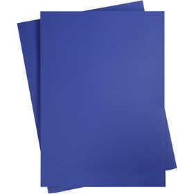 Card, A2, sheet 420x594 mm, 180 g, royal blue, 10 sheet/ 1 pack [HOB-21521]