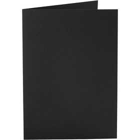 Cards, card size 10,5x15 cm, 220 g, black, 10 pc/ 1 pack [HOB-216012]
