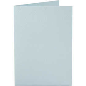 Cards, card size 10,5x15 cm, 220 g, light blue, 10 pc/ 1 pack [HOB-216018]
