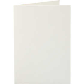 Cards, card size 10,5x15 cm, 220 g, off-white, 10 pc/ 1 pack [HOB-216022]