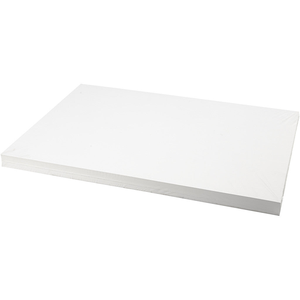 Card, A2, sheet 420x594 mm, 250 g, white, 100 sheet/ 1 pack [HOB-21650]