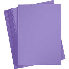 Card, A4, sheet 210x297 mm, 180 g, purple, 100 sheet/ 1 pack [HOB-21717]
