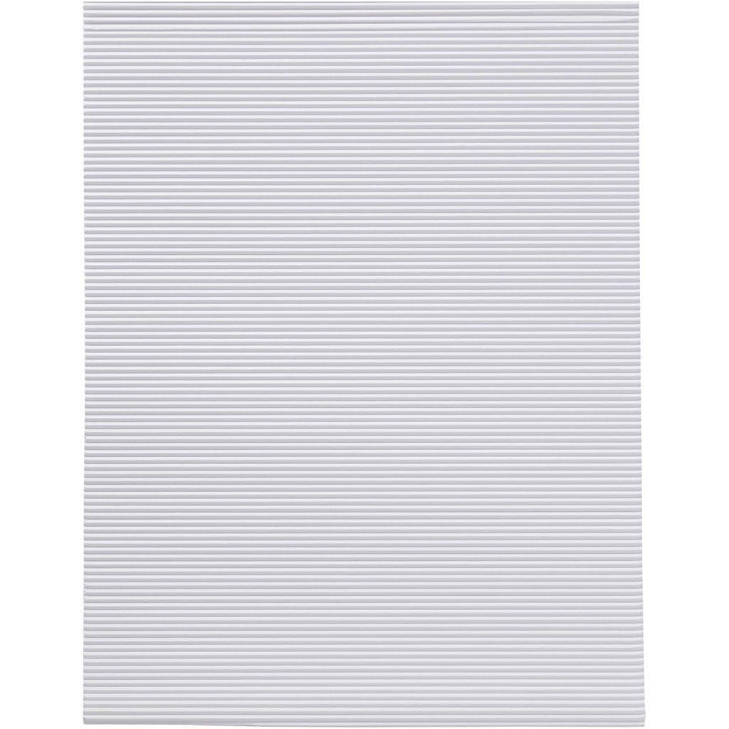 Corrugated Card, sheet 25x35 cm, 80 g, 15 ass sheets/ 1 pack [HOB-21927]
