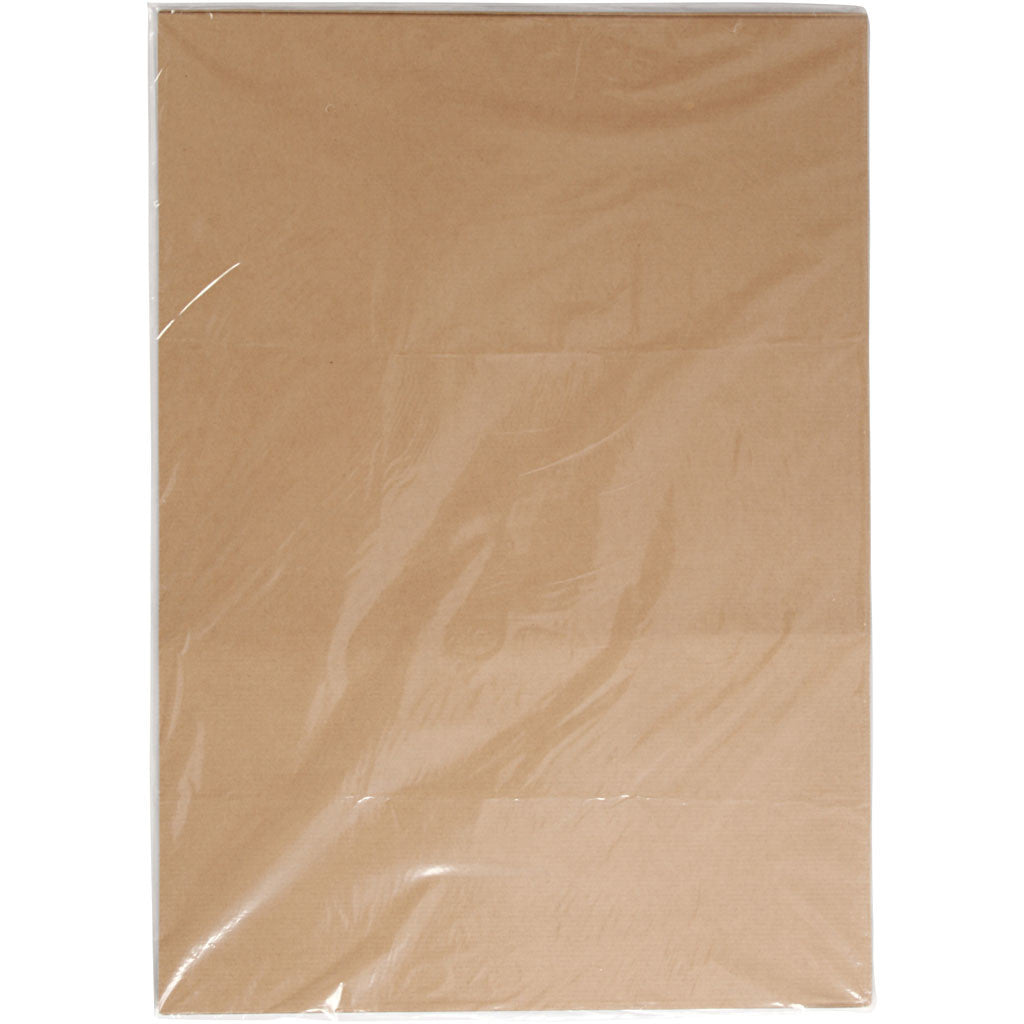 Corrugated Card, sheet 50x70 cm, 120 g, 10 sheet/ 1 pack [HOB-21928]