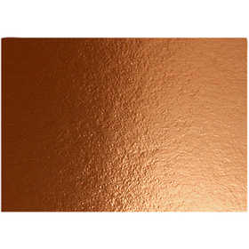 Metallic Foil Card, A4, sheet 210x297 mm, 280 g, copper, 10 sheet/ 1 pack [HOB-220800]