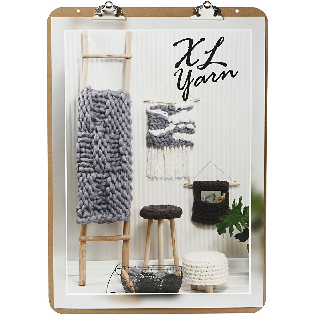 Easel Clipboard, size 52x74 cm, thickness 5 mm, silver, 1 pc [HOB-22163]