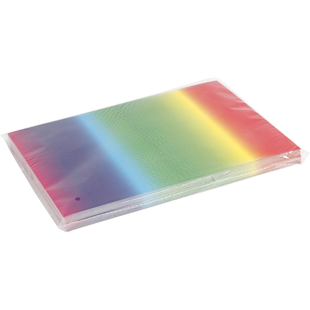 Rainbow Card, A4, sheet 210x297 mm, 180 g, 100 sheet/ 1 pack [HOB-22983]