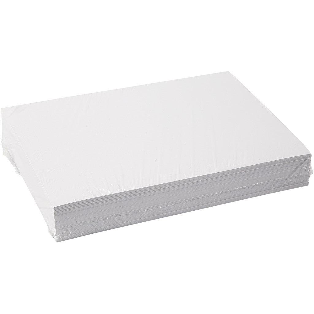Drawing paper, A4, 210x297 mm, 130 g, white, 250sheet/ 1 pack [HOB-23502]