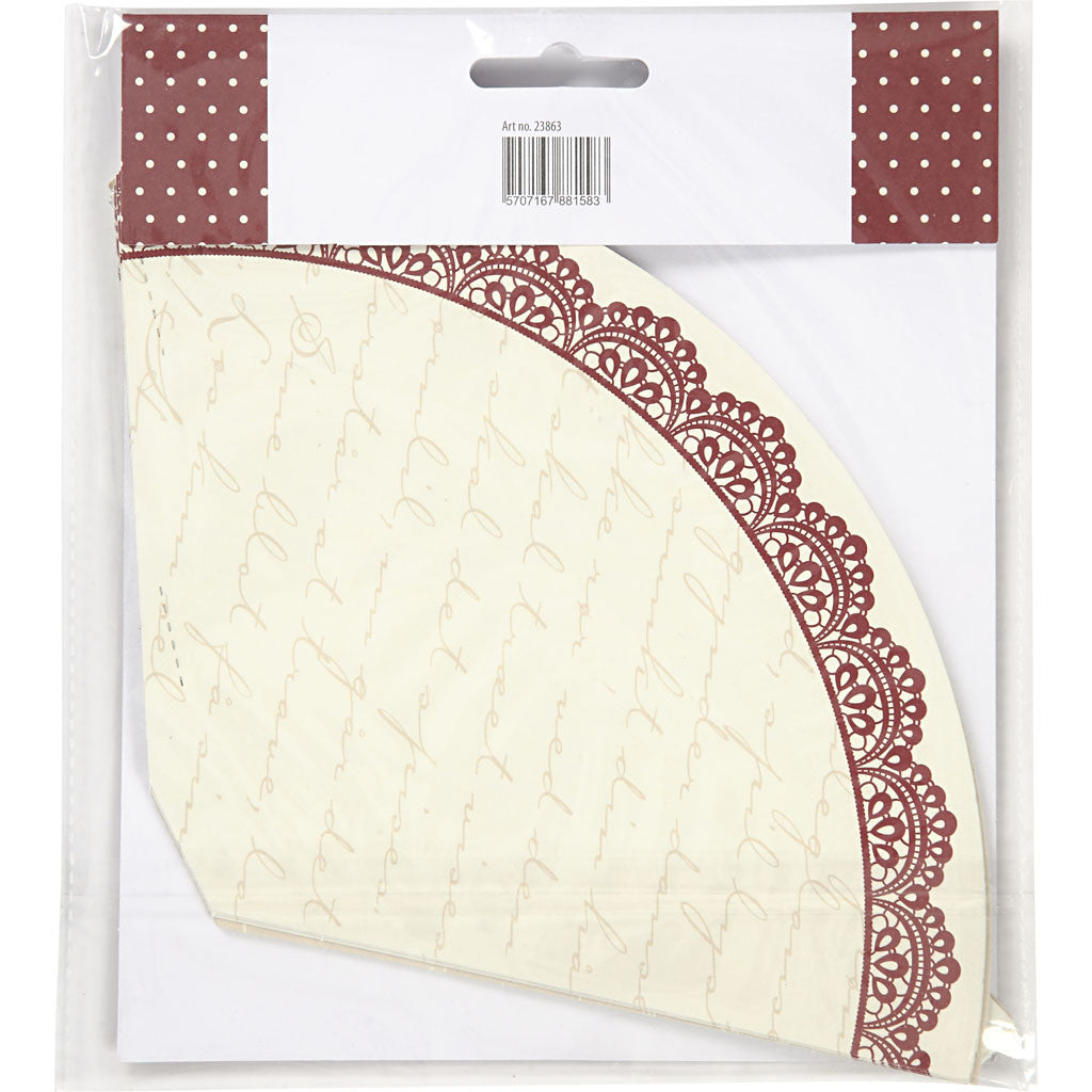 Cones, H: 13 cm, 160 g, 10 pc/ 1 pack [HOB-23863]