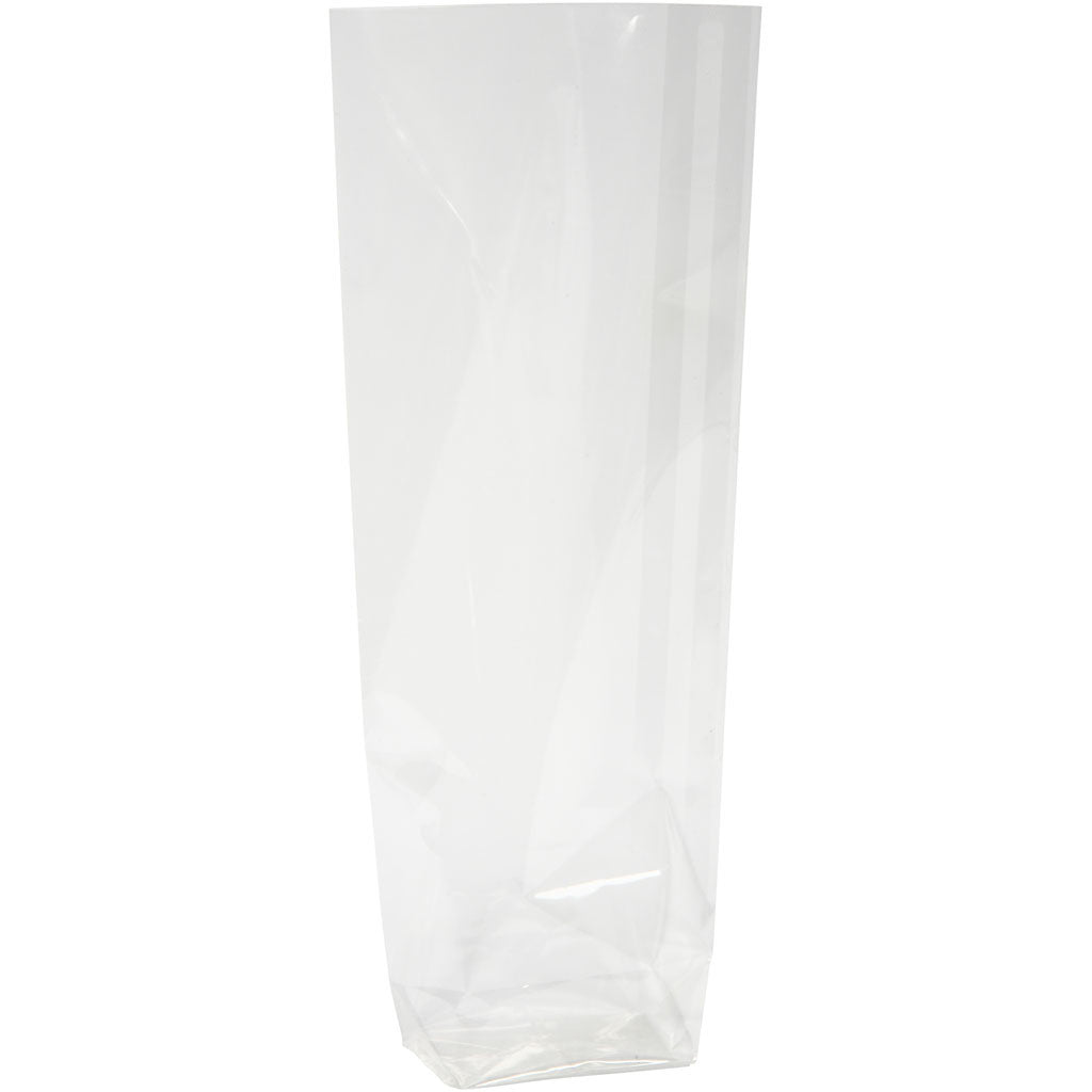 Cellophane Bag, H: 19 cm, size 7,5x5,5 cm, thickness 25 my, 20 pc/ 1 pack [HOB-239650]