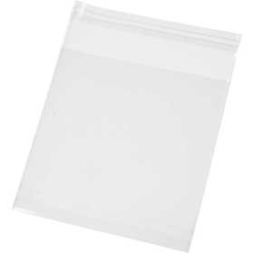 Cellophane Bag, H: 11,3 cm, W: 11 cm, thickness 25 my, 200 pc/ 1 pack [HOB-23992]