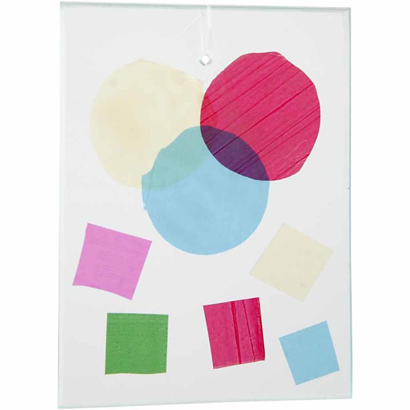 Cellophane, 210x297 mm, assorted colours, 5x20sheet/ 1 pack [HOB-24000]